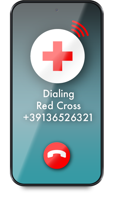 red-cross-dialing